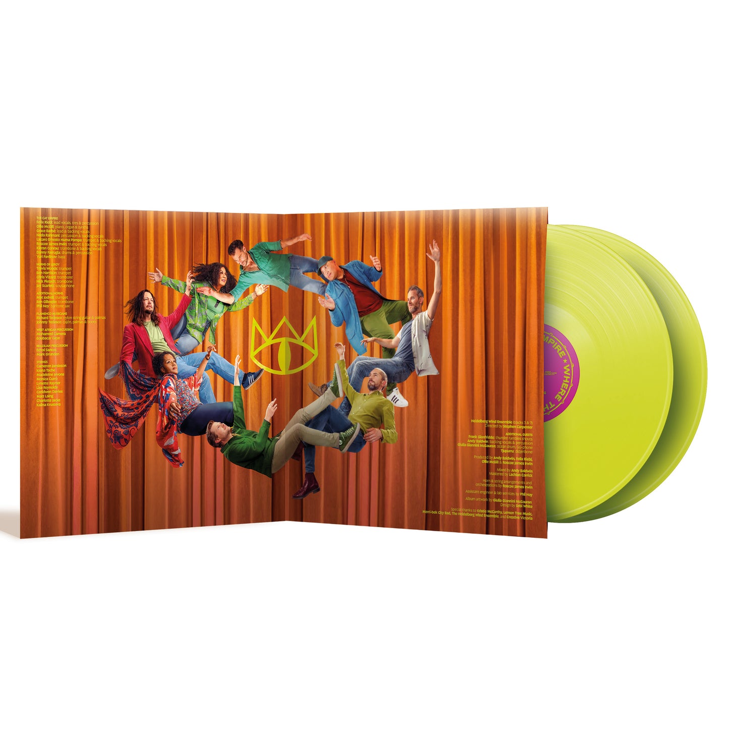 Where the Angels Fall 2LP Vinyl (Yellow)