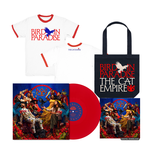 Bird in Paradise Crimson Rosella Vinyl Bundle (Ringer)