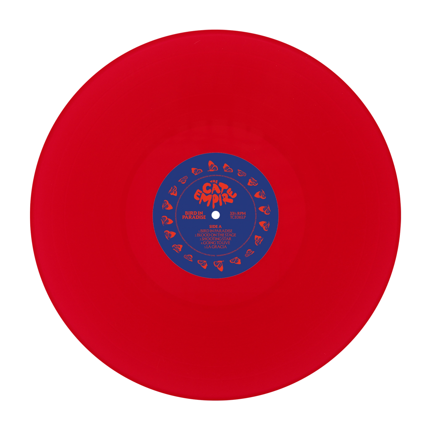 Bird in Paradise - Crimson Rosella Vinyl Album